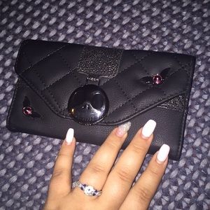 Jack Skeleton Black Wallet